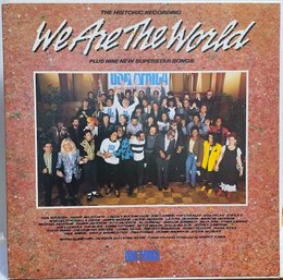 1985 RELEASE USA FOR AFRICA-WE ARE THE WORLD VINYL RECORD USA 40043 COLUMBIA RECORDS