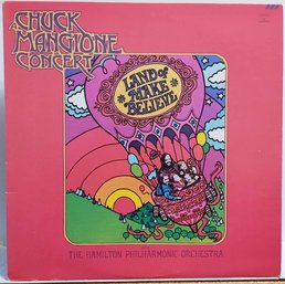 1ST YEAR 1973 RELEASE CHUCK MANGIONE-LAND OF MAKE BELIEVE VINYL RECORDS SRM-1-684 MERCUY RECORDS