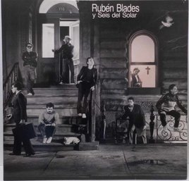 1ST YEAR RELEASE 1985 RUBEN BLADES Y SEIS DEL SOLAR ESCENAS VINYL RECORD 60432-1 ELEKTRARECORDS.