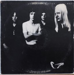 MID OR LATE 1970'S REISSUE JOHNNY WINTER AND VINYL RECORD PC 30221 COLUMBIA RECORDS
