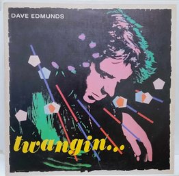 1981 RELEASE DAVE EDMUNDS-TWANGIN VINYL RECORD SS16034 SWAN SONG RECORDS