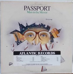 1ST YEAR 1983 RELEASE PASSPORT-MAN IN THE MIRROR VINYL RECORD 80144-1 ATLANTIC RECORDS