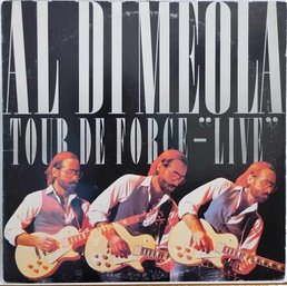1ST YEAR 1982 AL DI MEOLA-TOUR DE FORCE LIVE VINYL RECORD PC 38373 COLUMBIA RECORDS