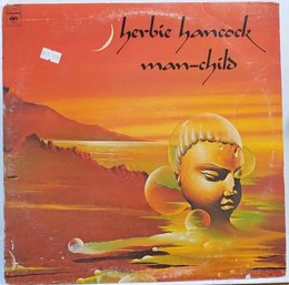 1975 RELEASE HERBIE HANCOCK- MAN CHILD VINYL RECORD PC 33812 COLUMBIA RECORDS