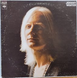WOW 1ST PRESSING NEAR MINT 1969 RELEASE JOHNNY WINTER SELF TITLED RECORD CS 9826 COLUMBIA RECORDS. 2 EYE LABEL
