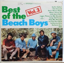 1970 REISSUE BEST OF THE BEACH BOYS VOL. 2 VINYL RECORD DT-2706 CAPITOL RECORDS-READ DESCRIPTION