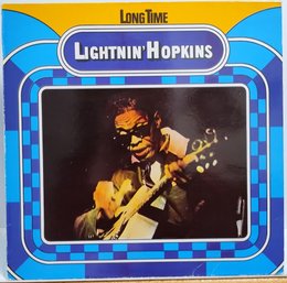 GERMAN IMPORT REISSUE LIGHTNIN' HOPKINS-LONG TIME VINYL RECORD F 50016 TIME WIND RECORDS