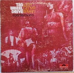 1ST REAR 1969 RELEASE TEN WHEEL DRIVE WITH GENYA RAVAN-CONSTRUCTION #1 GATEFOLD VINYL RECORD 24-4008
