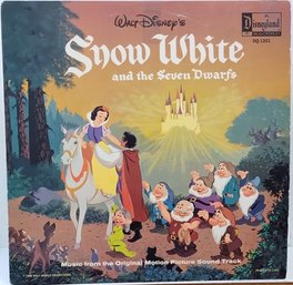 1968 REISSUE WALT DISNEY'S SNOW WHITE AND THE SEVEN DWARFS ORIGINAL MOTION PICTURE SOUNDTRACK VINYL RECORD