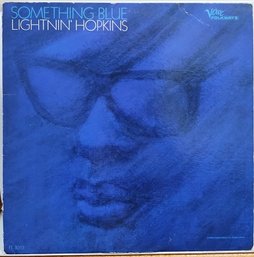 1ST PRESSING 1967 LIGHTNIN' HOPKINS-SOMETHING BLUE VINYL RECORD FT-3063 VERVE FOLKWAYS RECORDS