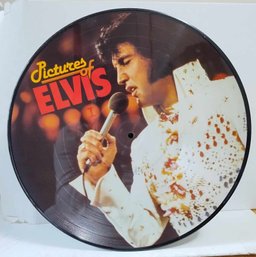 1984 DENMARK RELEASE ELVIS PRESLEY-PICTURES OF ELVIS VINYL PICTURE DISC AR 30.001 ALL ROUND TRADING