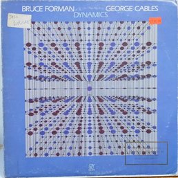 1985 PROMOTION RELEASE BRUCE FOREMAN AND GEORGE CABLES-DYNAMICS VINYL RECORD CJ-279 CONCORD JAZZ