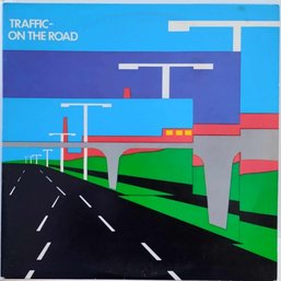 1986 REISSUE TRAFFIC-ON THE ROAD RECORDED LIVE IN GERMANY GF VINYL RECORD SET 90028-1- ISLAND RECORDS