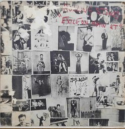 IST YEAR 1972 RELEASE THE ROLLING STONES-EXILE ON MAIN STREET 2X UNIPAK VINYL RECORD SET COC 2 2900