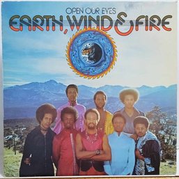 1ST YEAR 1974 EARTH, WIND AND FIRE-OPEN OUR EYES VINYL RECORD PC 32712 COLUMBIA RECORDS