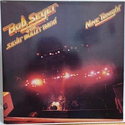 1981 RELEASE BOB SEGER AND THE SILVER BULLET BAND-NINE TONIGHT GATEFOLD 2X VINYL RECORD SET SWBK 12182