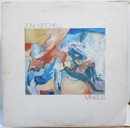 1ST YEAR RELEASE 1979 JONI MITCHELL-MINGUS GATEFOLD VINYL RECORD 5E-505 ASYLUM RECORDS