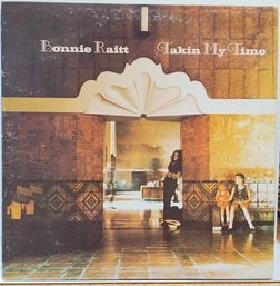 1975 REISSUE BONNIE RAITT-TAKIN MY TIME GATEFOLD VINYL RECORD BS 2129 WARNER BROTHERS RECORDS.