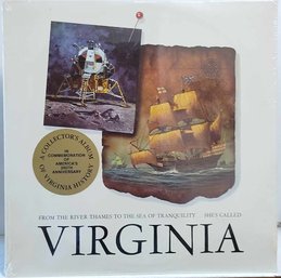 MINT SEALED 1971 RELEASE JOSEPH COTTEN-SHE'S CALLED VIRGINIA VINYL RECORD LV 20037 LIFE OF VIRGINIA-NON MUSIC