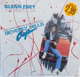 IST YEAR 1984 EUROPEAN RELEASE GLENN FREY-THE HEAT IS ON 12' 45 RPM MAXI SINGLE VINYL RECORD