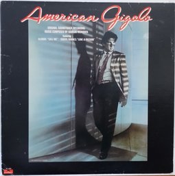 1980 RELEASE AMERICAN GIGOLO ORIGINAL SOUNDTRACK RECORDING VINYL RECORD PD-1-6259 POLYDOR RECORDS