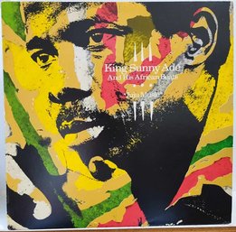 1982 RELEASE KING SUNNY ADE AND HIS AFRICAN BEATS-JUJU MUSIC VINYL RECORD MLPS 9712 MANGO RECORDS