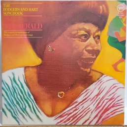 1977 REISSUE ELLA FITZGERALD SINGS THE RODGERS AND HART SONG BOOK GF 2X VINYL LP SET VE-2-2519 VERVE RECORDS