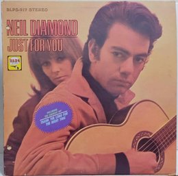 1ST YEAR RELEASE 1967 NEIL DIAMOND-JUST FOR YOU VINYL RECORD BLP-217/WS 1001 BANG RECORDS.