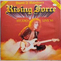 1985 EUROPEAN SPECIAL EDITION YNGWIE MALMSTEEN'S RISING FORCE STUDIO/LIVE 85 12'' 45 RPM MAXI SINGLE VINYL LP