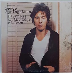 1ST YEAR 1978 RELEASE BRUCE SPRINGSTEEN- DARKNESS ON THE EDGE OF TOWN VINYL RECORD JC 35318 COLUMBIA RECORDS