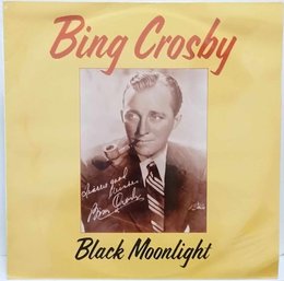 MINT SEALED ONLY YEAR 1987 UK RELEASE BING CROSBY BLACK MOONLIGHT VINYL RECORD JOY'D 290 JOY RECORDS
