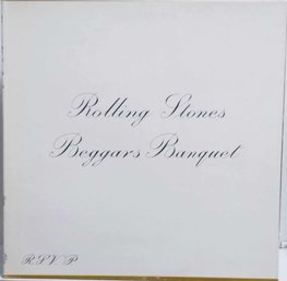 1969 REISSUE THE ROLLING STONES-BEGGARS BANQUET VINYL RECORD PS 539 LONDON RECORDS