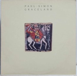 1ST YEAR 1986 RELEASE PAUL SIMON-GRACELAND VINYL RECORD 1-25447 WARNER RECORDS