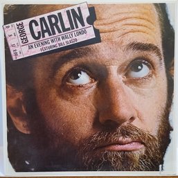 1972 RELEASE GEORGE CARLIN AN EVENING WITH WALLY LONDO FEATURING BILL SLASZO VINYL RECORD LD 1008