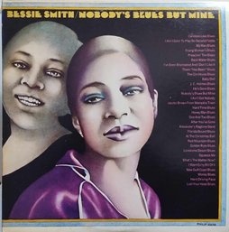 ONLY YEAR 1972 RELEASE BESSIE SMITH-NOBODY'S BLUES BUT MINE 2X VINYL RECORD SET G 31093 COLUMBIA RECORDS