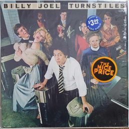 LATE 1970'S RELEASE BILLY JOEL-TURNSTILES VINYL RECORD PC 33848 COLUMBIA RECORDS