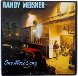 1ST YEAR RELEASE 1980 RANDY MEISNER ONE MORE SONG VINYL RECORD JE 36748 EPIC RECORDS.