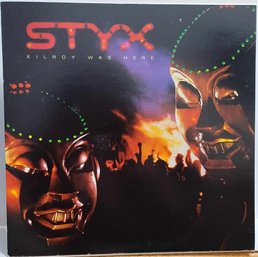 1976 RELEASE STYX-KILROY WAS HERE VINYL RECORD SP 3734 A&M RECORDS