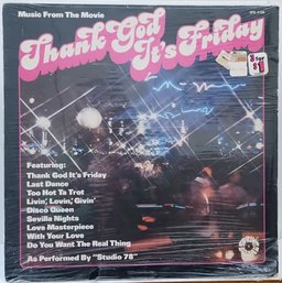 MINT SEALED 1978 THANK GOD IT'S FRIDAY MUSIC FROM THE MOVIE VINYL RECORD SPB 4109 SPRINGBOARD RECORDS