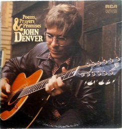 1979 REISSUE JOHN DENVER-POEMS, PRAYERS AND PROMISES VINYL RECORD LSP-4499 RCA VICTOR RECORDS.