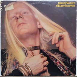 1ST YEAR 1973 RELEASE JOHNNY WINTER-STILL ALIVE AND WELL VINYL RECORD KC 32188 COLUMBIA RECORDS