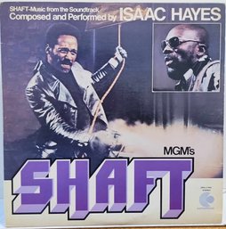 IST YEAR 1971 RELEASE ISAAC HAYS-SHAFT MUSIC FROM THE SOUNDTRACK GF VINYL RECORD ENS-2-5002 ENTERPRISE RECORDS
