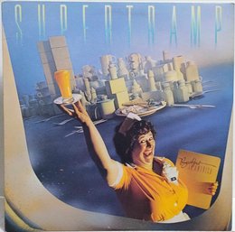 1ST YEAR 1977 RELEASE SUPERTRAMP-BREAKFAST IN AMERICA VINYL RECORDS SP 3708 A&M RECORDS