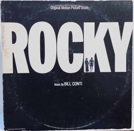 1976 RELEASE BILL CONTI-ROCKY ORIGINAL MOTION PICTURE SCORE VINYL RECORD UA-LA693-G UNITED ARTIST RECORDS