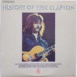 1ST YEAR 1972 RELEASE ERIC CLAPTON-THE HISTORY OF ERIC CLAPTON GF 2X VINYL RECORD SET SD 2-803 ATCO RECORDS.-