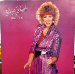 1982 RELEASE JANIE FRICKE/LOVE LIES VINYL RECORD. BL 38730 COLUMBIA/CBS RECORDS