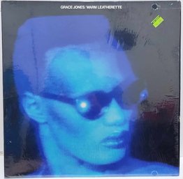 1986 REISSUE GRACE JONES-WARM LEATHERETTE VINYL RECORD 90064-1 ISLAND RECORDS