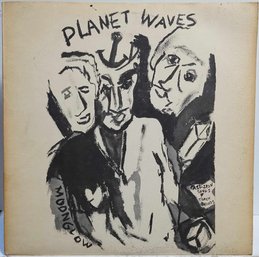 1974 RELEASE BOB DYLAN-PLANET WAVES VINYL RECORD 7E-1003 ASYLUM RECORDS