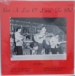 MINT SEALED UNOFFICIAL RELEASE ELVIS PRESLEY-GOT A LOT O' LIVIN' TO DO VINYL RECORD PR-101 PIRATE RECORDS