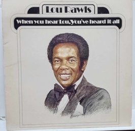 1977 LOU RAWLS-WHEN YOU HEAR LOU, YOU'VE HEARD IT ALL VINYL ALBUM. AL 35036 COLUMBIA RECORDS